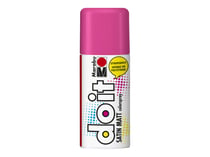 Peinture satinée en bombe - Marabu Do it 150 ml - framboise