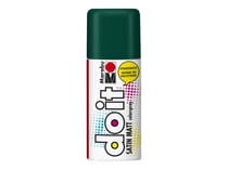 Peinture satinée en bombe - Marabu Do it 150 ml - vert foncé