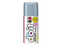 Peinture satinée en bombe - Marabu Do it 150 ml - bleu gris
