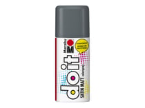Peinture satinée en bombe - Marabu Do it 150 ml - graphite