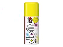 Peinture fluorescente en bombe - Marabu Do it Neon 150 ml - jaune fluo