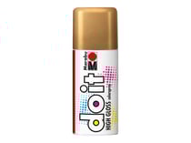 Peinture très brillante en bombe - Marabu Do it High Gloss 150 ml - or très brillant
