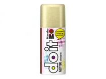 Peinture pailletée transparente en bombe - Marabu Do it Glitter 150 ml - or scintillant