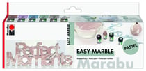 Set de peinture pour marbrure Pébéo Easy Marble - Pastel