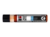 Marqueur peinture - Dot pen - 25 ml - orange - Marabu