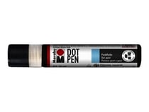 Marqueur peinture - Dot pen - 25 ml - brun moyen - Marabu