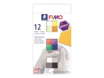 Lot de 12 demi-pains Fimo Effect - 25 g