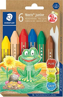 .fr : crayons de cire bebe  Crayons de cire, Crayon gras, Crayon