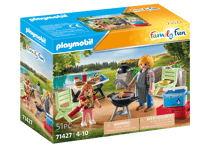 Playmobil® - Barbecue avec papa et enfant - 71427 - Playmobil® Family Fun