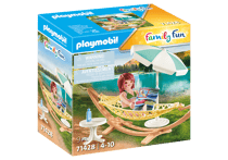 Playmobil® - Vacancière et hamac - 71428 - Playmobil® Family Fun