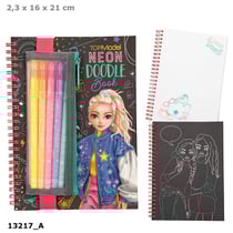 Livre de coloriage TOPModel - Doodle Fluo