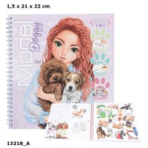 Album à colorier Create your Doggy TOPModel