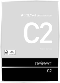 Cadre Nielsen C2 29,7 x 42 cm - blanc brillant