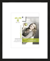 Cadre Nielsen - Apollon - Bois - Noir - 40 x 50 cm