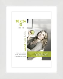 Cadre Nielsen - Apollon - Bois - Blanc - 18 x 24 cm