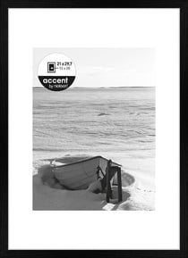 Cadre aura noir 21x29,7 pp ouv 15x20