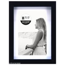 Cadre aura noir 24x30 pp ouv 18x24