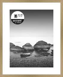 Cadre aura naturel 24x30 pp ouv 18x24