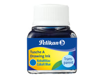 Flacon encre de Chine - 10ml - bleu cobalt