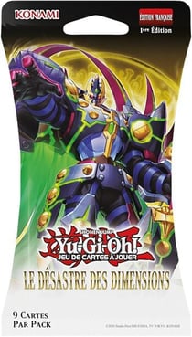 Booster Yu-Gi-Oh! - Le désastre des dimensions