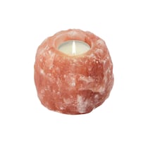 Bougeoir en Cristal de Sel 700 g