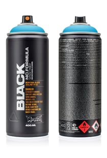 Bombe de peinture 400 ml Montana Black - Light blue 5030