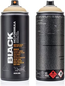 Bombe de peinture 400 ml Montana Black - Beige 8020