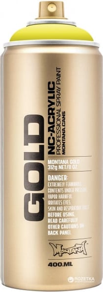 Bombe de peinture Acrylique GOLD Poison Pastel CL6300 - 400 ml - Montana