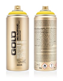 Bombe 400 ml de peinture acrylique Montana GOLD - Citrus G1020 - Fine - Opaque
