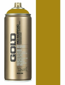 Bombe de peinture Acrylique GOLD Mustard G1060 - 400 ml - Montana