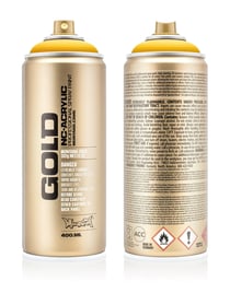 Bombe 400 ml de peinture acrylique Montana GOLD - Yellow Cab G1220 - Fine - Opaque