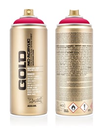Bombe 400 ml de peinture acrylique Montana GOLD - Raspberry G3030 - Fine - Opaque