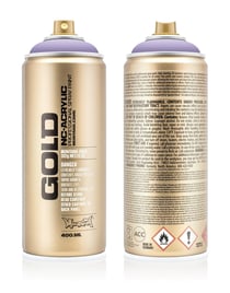 Bombe 400 ml de peinture acrylique Montana GOLD - Light Lilac G4110 - Fine - Opaque