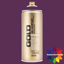 Bombe de peinture Acrylique GOLD Deep Purple G4250 - 400 ml - Montana