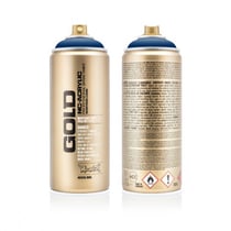 Bombe de peinture Acrylique GOLD Shock Blue Dark S5020 - 400 ml - Montana