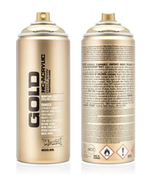 Bombe 400 ml de peinture acrylique Montana GOLD - Goldchrome M3000 - Fine - Opaque