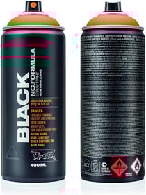 Bombe de peinture 400 ml Montana Black - Power orange P2000
