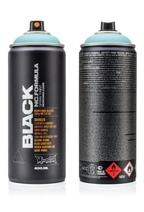 Bombe de peinture 400 ml Montana Black - True cyan TR5010