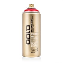 Bombe de peinture Acrylique GOLD Transparent Ketchup T3040 - 400 ml - Montana