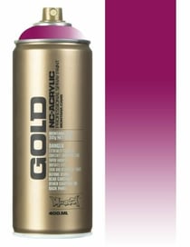 Bombe de peinture Acrylique GOLD Transparent Cherry Blossom T3150 - 400 ml - Montana