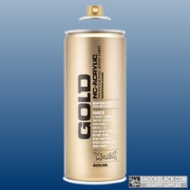 Bombe de peinture Acrylique GOLD Transparent Olive Green T6310 - 400 ml - Montana