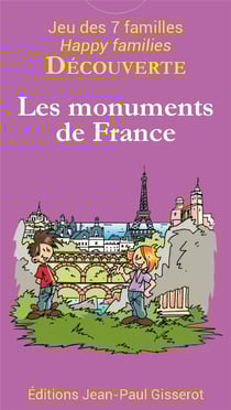 Jeu Des 7 Familles découverte - Les Monuments De France