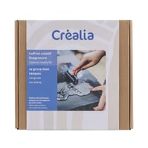 Kit linogravure – “Je grave mon tampon” - Créalia