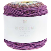 Pelote de fil à crocheter 100% coton - Rico Design - Ricorumi Spin Spin - Purple 023
