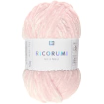Pelote de fil à crocheter 100% polyester - Rico Design - Ricorumi Nilli Nilli - Rose