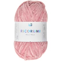 Pelote de fil à crocheter 100 % polyester - Rico Design - Ricorumi Nilli Nilli - Saumon 07