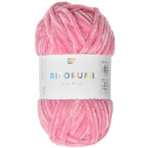 Pelote de fil à crocheter 100 % polyester - Rico Design - Ricorumi Nilli Nilli - Pink 08