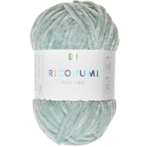 Pelote de fil à crocheter 100 % polyester - Rico Design - Ricorumi Nilli Nilli - Aqua 16