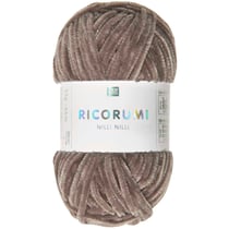 Pelote de fil à crocheter 100 % polyester - Rico Design - Ricorumi Nilli Nilli - Bronze 23