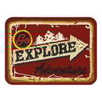 Ecusson thermocollant - Explore